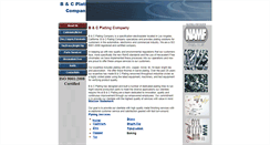 Desktop Screenshot of bandcplating.com